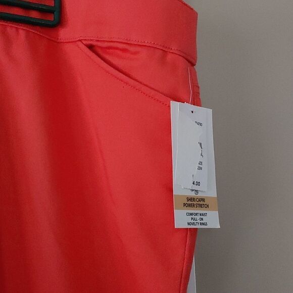 Intro Love The Fit Stretch Pull On Sheri Capri Power Stretch Sz 22W - Picture 4 of 11